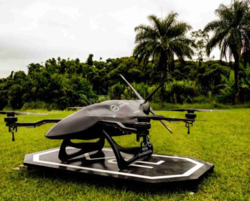 Maior drone agrícola do Brasil e do mundo faz voo inaugural