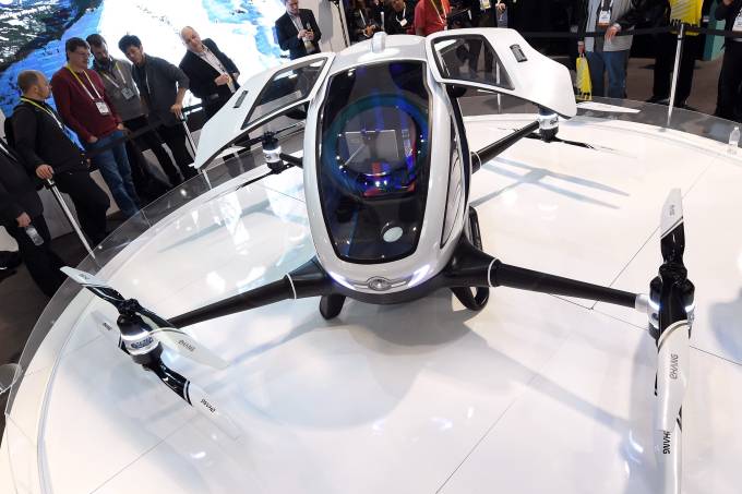Dubai será a 1ª cidade a adotar táxis voadores autônomos