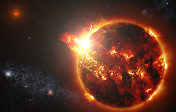 Fenômeno solar é observado em outra estrela pela 1ª vez