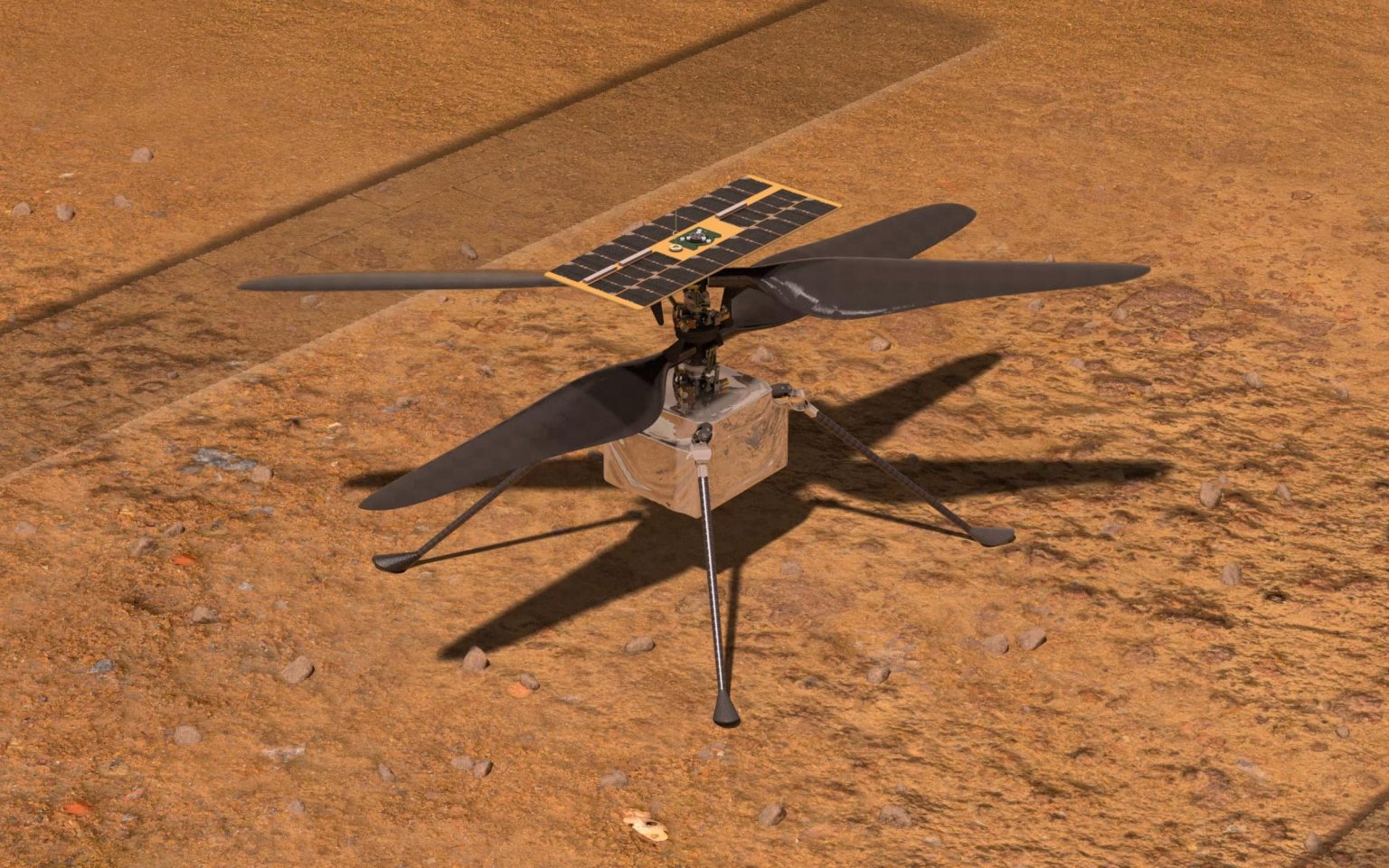 Helicóptero da NASA quebra recordes em 4º voo em Marte