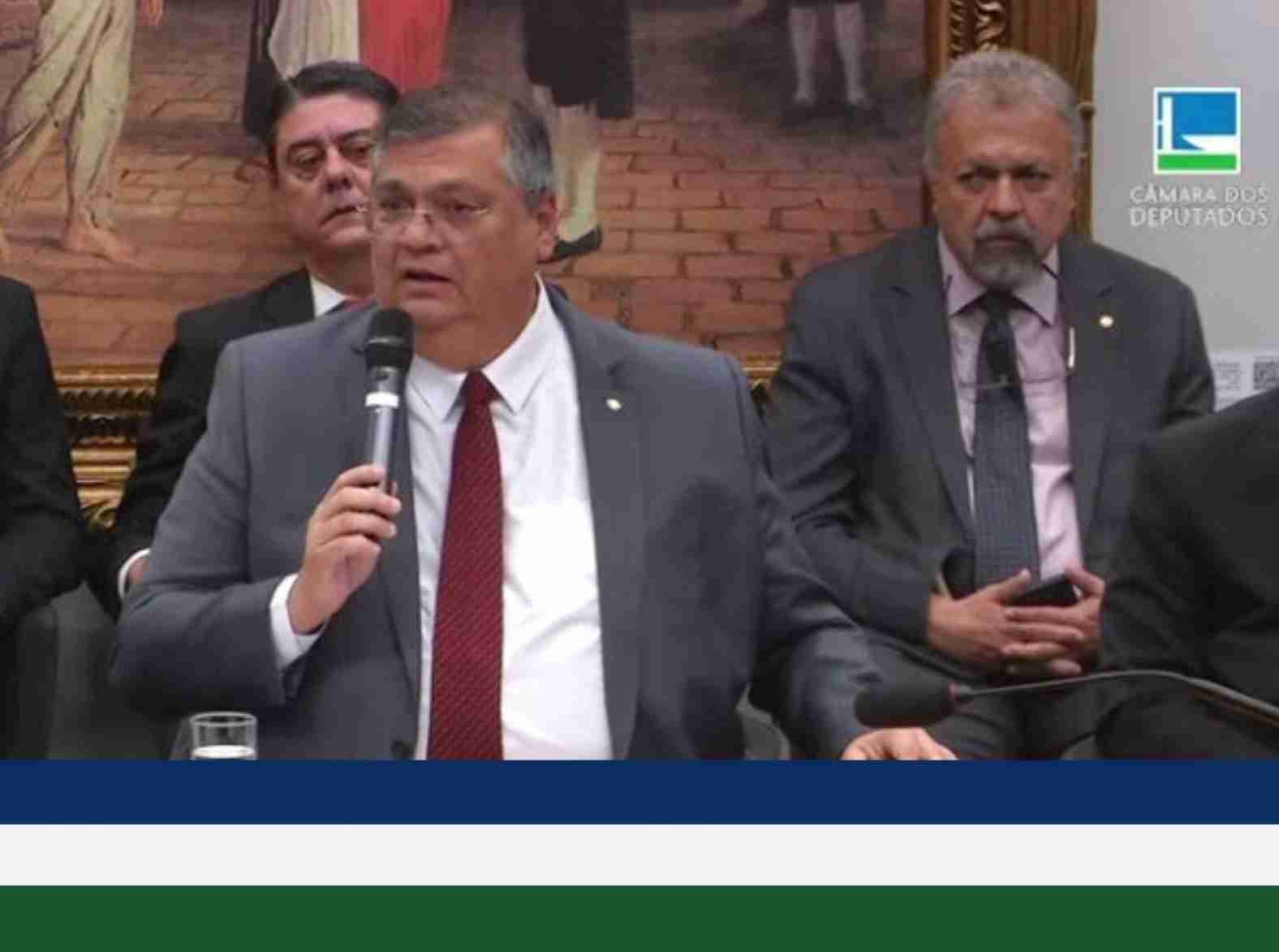 Flávio Dino ironiza imagens do Ministério da Justiça e joga a culpa para empresa privada