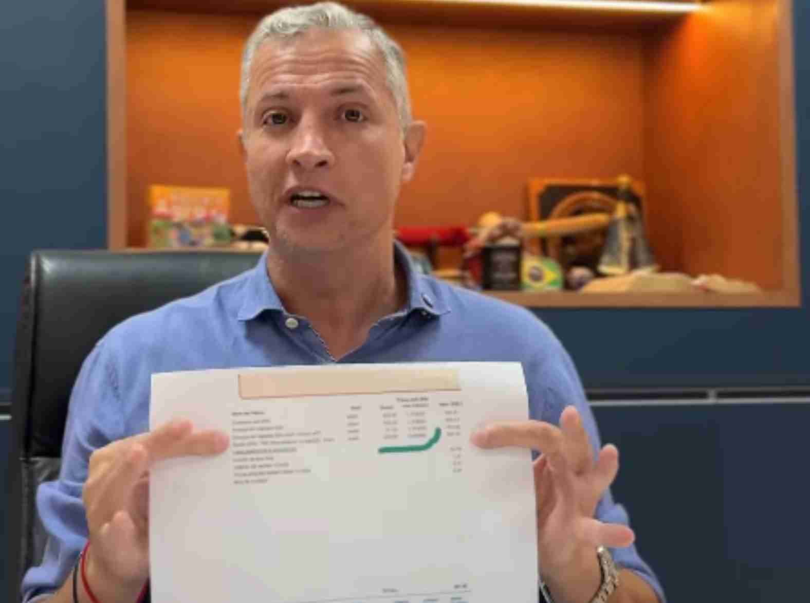 Faissal relata cobrança abusiva e pede informações para a Energisa