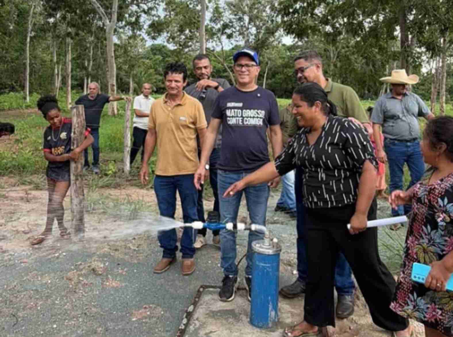 Fabinho Tardin reforça apoio à agricultura familiar em Poconé