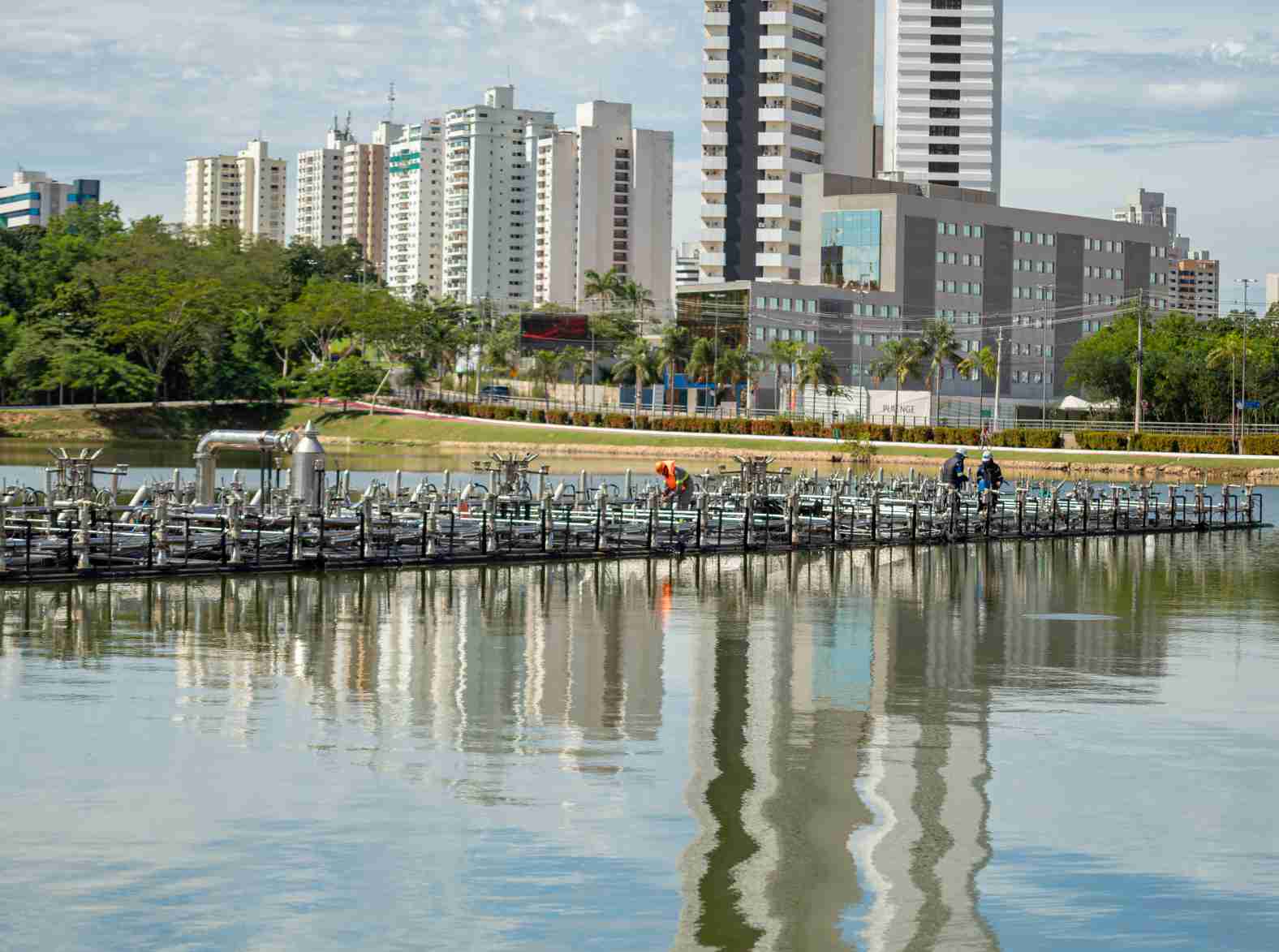 Parque das águas terá acesso facilitado e transporte gratuito no aniversário de Cuiabá