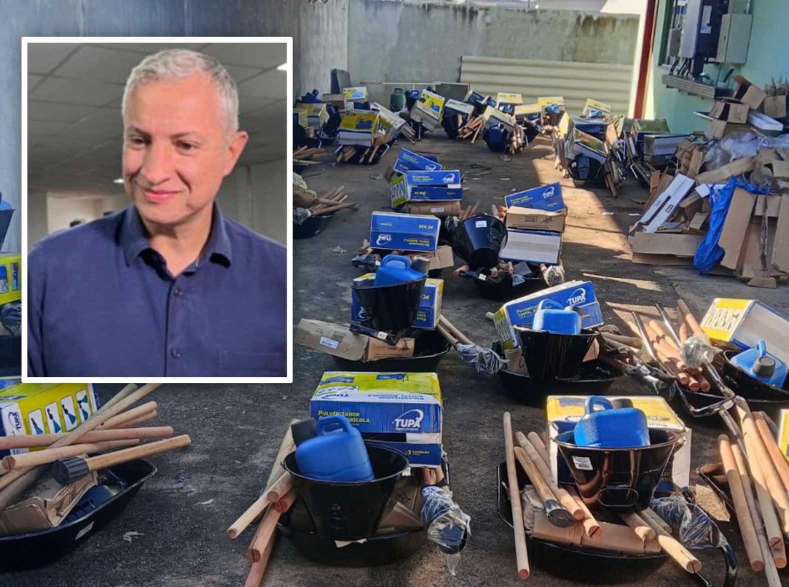Faissal Calil impulsiona agricultura familiar com entrega de kits em Indiavaí