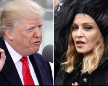 Celebridade: Trump chama Madonna de ‘repugnante’ em entrevista