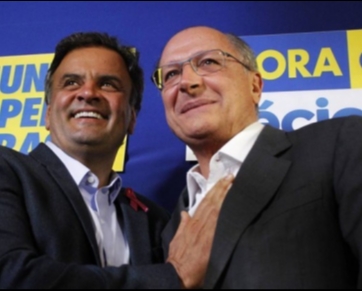 Com medo de sujar sua imagem, Alckmin mantém distância do grande amigo Aécio Neves