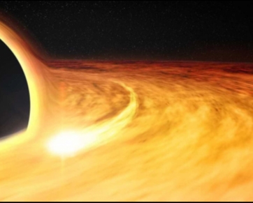 Inédito: astrônomos flagram buraco negro 'devorando' estrela