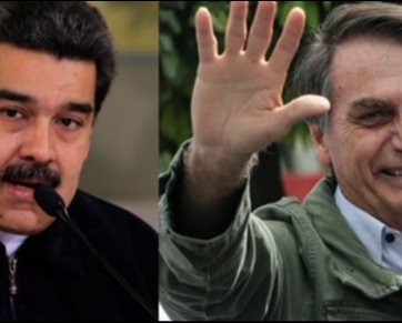 Bolsonaro quer impedir entrada de aliados de Maduro no Brasil