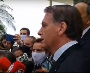 Bolsonaro alerta STF que Brasil caminha para grave crise social