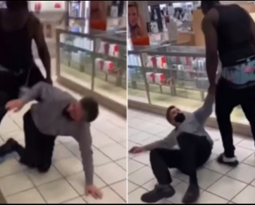 EUA: Homem negro agride funcionário branco da Macy’s; empresa diz que agressão não foi provocada