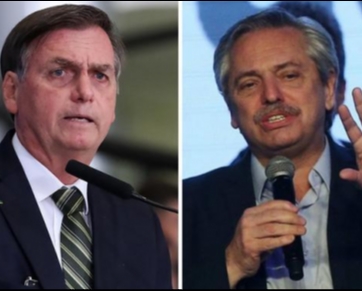 ‘Peço a Deus que salve nossos irmãos do Sul’, diz Bolsonaro sobre Argentina