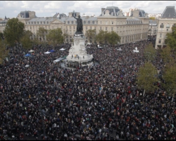 Povo da França sai às ruas após novo ataque terrorista