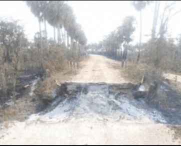 Governo reconstruirá pontes queimadas no Mato Grosso do Sul