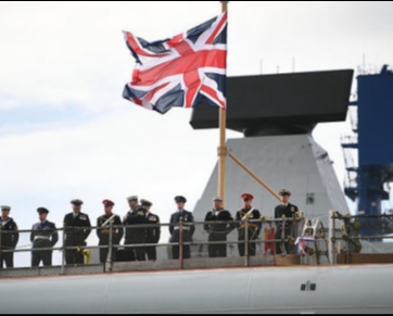 Boris quer fazer a Marinha do Reino Unido voltar ao topo