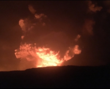 Vídeo mostra vulcão Kilauea em erupção no Havaí