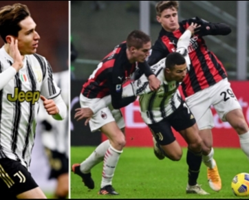 Juventus vence Milan e derruba último invicto do Italiano