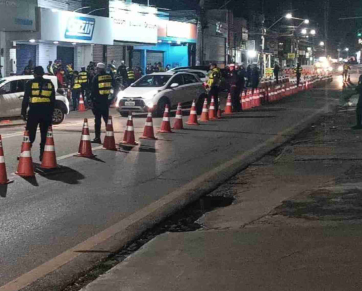 Operação Lei Seca registra 12 prisões e 45 veículos removidos em Cuiabá