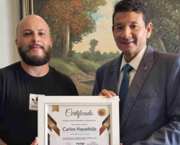 Carlos Hayashida se destaca com prêmio de excelência jurídica