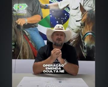 Cattani reage a operação e cobra apuração rigorosa sobre emendas